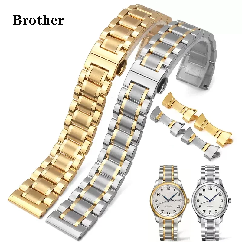 Cinturino Per Orologio In Acciaio Inossidabile 316L Di Alta Qualità Per Longines Tissot Omega Casio Watch Bracciale Cinturini Universali Da Uomo E Da 