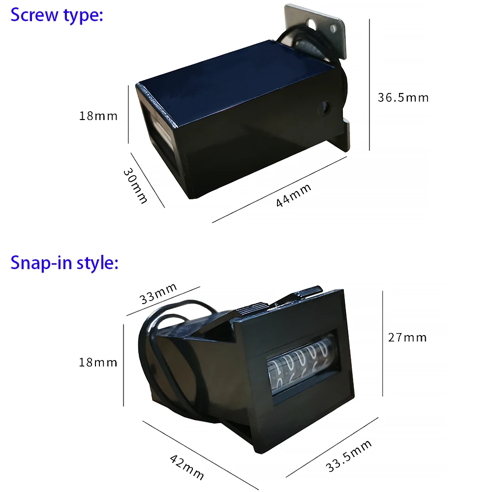 Description Picture 5 of itemCoin Acceptor Counter Gauges Mechanical 6 Digit Display Cannot Reset Pinball Arcacde Game Vedning Machine Accounting Mechanism