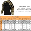 Combat Uniform Shirt Camouflage US Softair Asian Size Cargo Sport Tops swat tshirt Airsoft Paintball Tactical T-Shirts Hiking 6