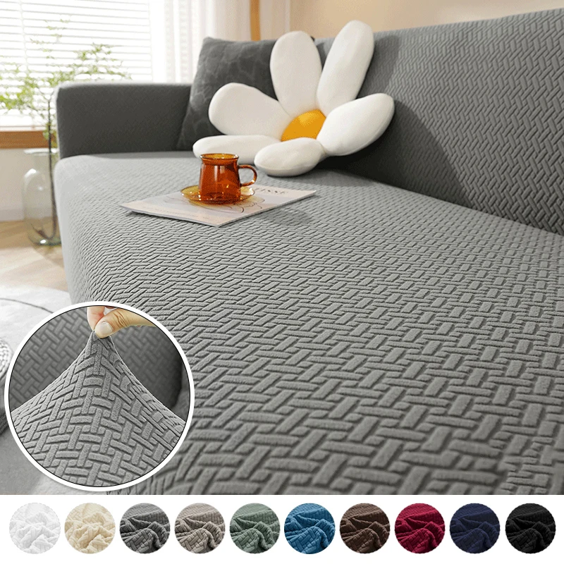 Elastic Sofa Cover For Living Room Armchair Cover Comfort Soft L Shape Corner Sofas Cover Couch Slipcover For Home 1/2/3/4 Seat