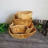 Handmade Natural Wood Fruit Tray, Wooden Bowl, Irregular Snack, Sushi Bread, Dessert, Candy Plate, Salad Trays, Home Decoration 3