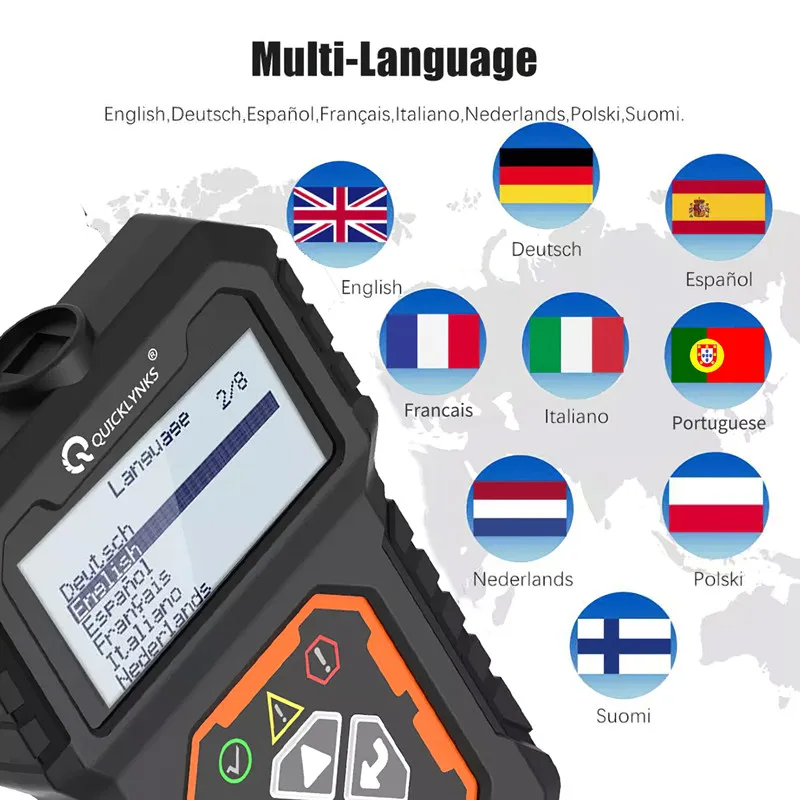 QUICKLYNKS T31 Car Full OBD2/EOBD Scanner Check Auto Engine System Diagnostic Tools Automotive Professional Code Reader Scanner 4