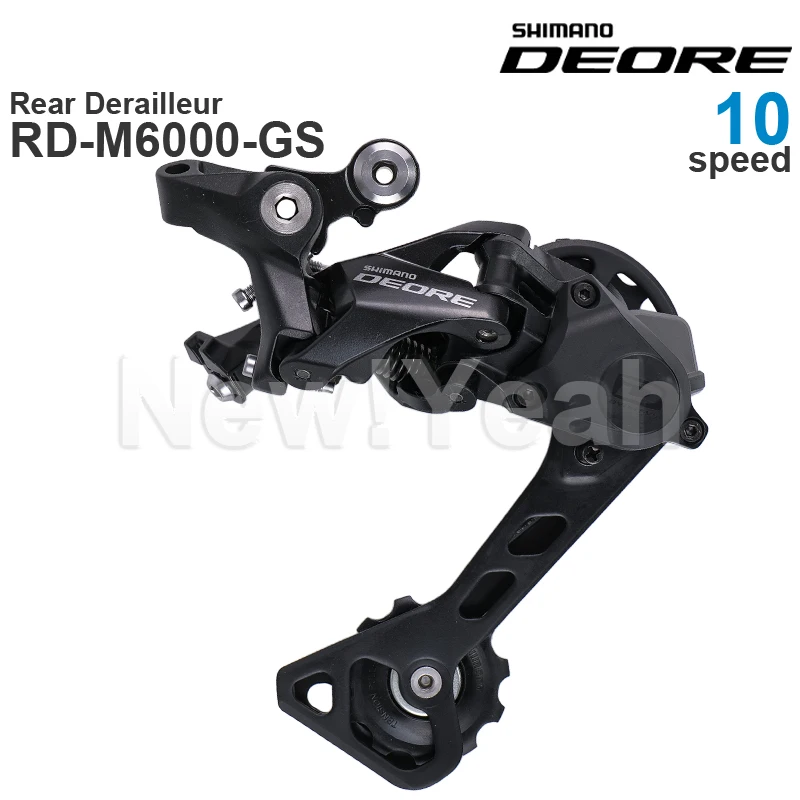 SHIMANO DEORE M6000 10 Kecepatan Belakang RD-M6000-GS RD-M6000-SGS 10-Suku  Cadang Asli AliExpress