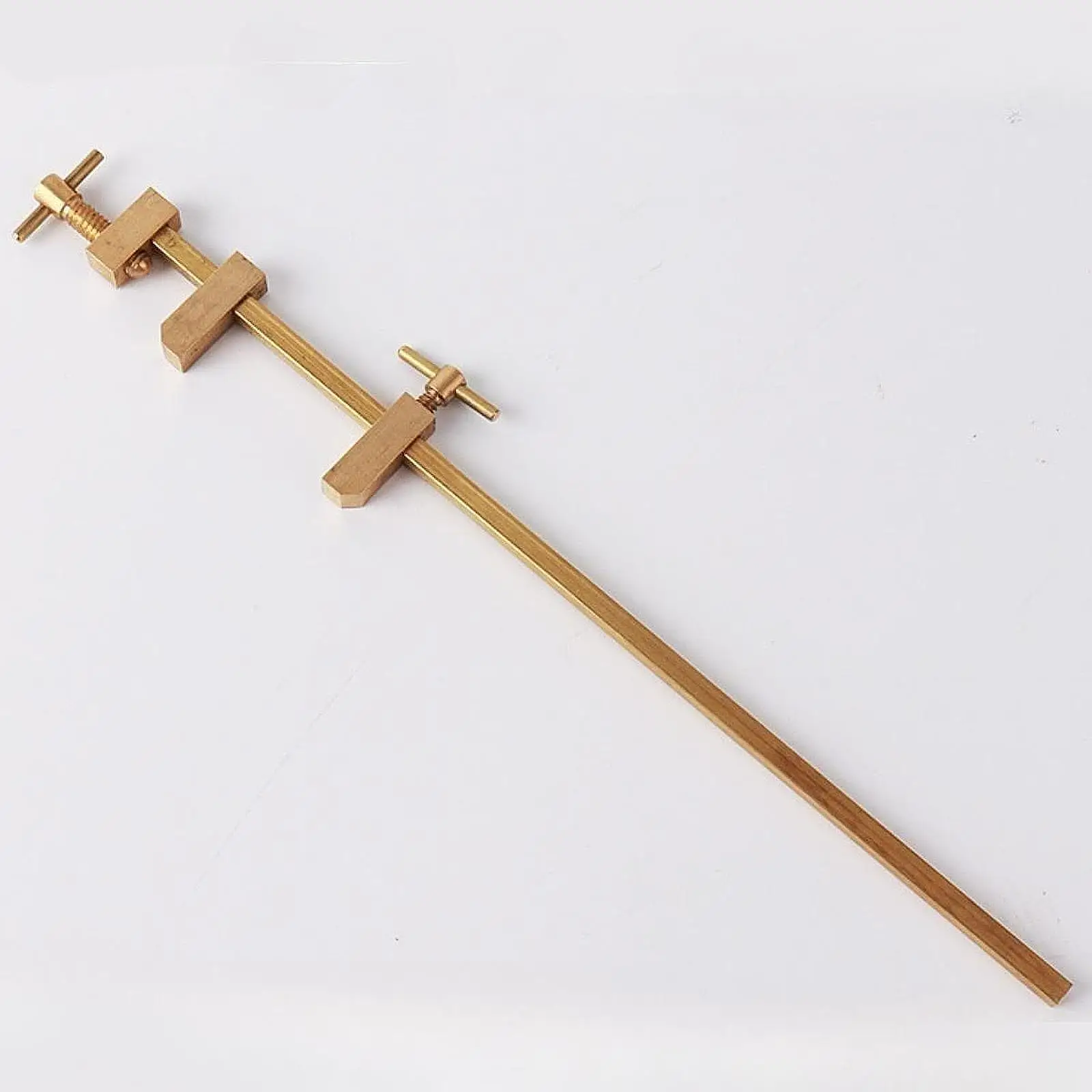 F Clamp Japanese Wood Clamp Brass Comfortable Fixture Splicing Board Positioning Panel Miniature Heavy Duty Woodworking Clamp