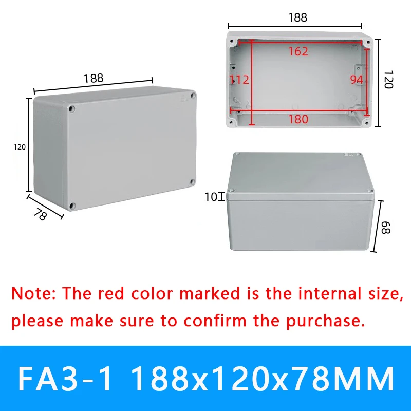 FA3-1 188x120x78mm
