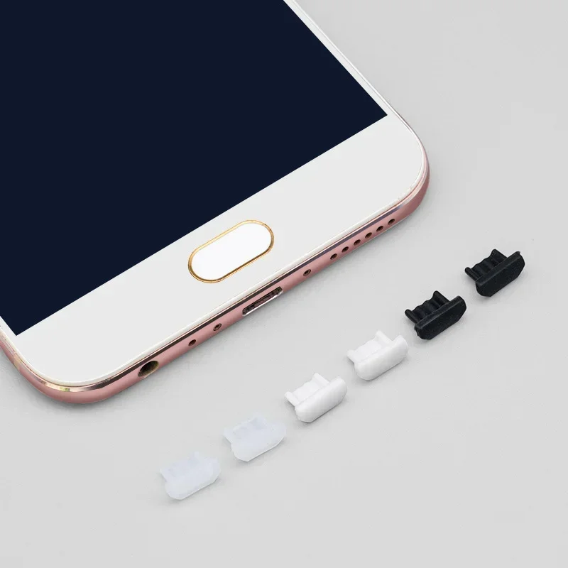 실리콘 소프트 마이크로 USB Dustplug 안티 먼지 커버 안드로이드에 대한 충전 포트 보호 삼성 핸드폰 캡 포트 보호기
