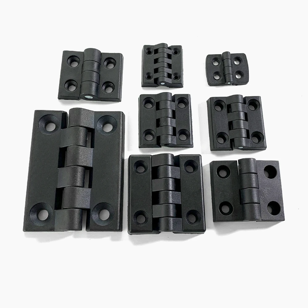 Nylon Plastic Butt Hinges Wooden Box Furniture Hardware 10pcs/Set