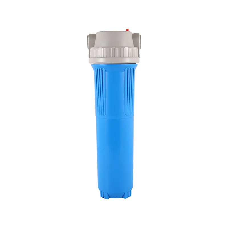 1set 20inch Blue Filter Bottle Large Flow Whole House Central Pipeline Water Purification Pre-filter Food Grade PP Material