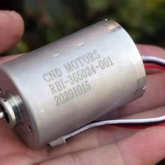 

3650 Neodymium Magnetic Brushless Motor Double Ball Bearing Inner Rotor High Speed High Torque with Built-in Drive