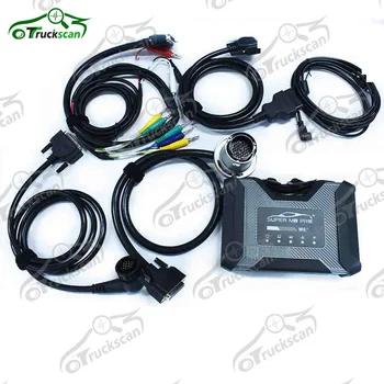 슈퍼 MB PRO M6 + DOIP 멀티 플렉서 포함, MB PRO M6 플러스, MB/BW OBD2 자동차 진단 도구용 와이파이 쉬운 업데이트, 신제품