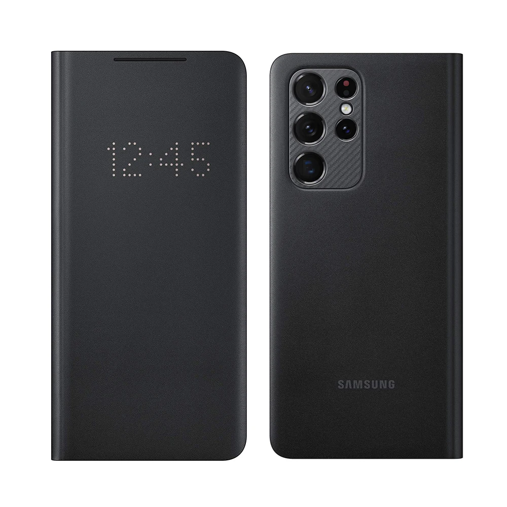 For Samsung Smart LED View Cover For Galaxy S21 S21+ S21 Ultra S21Ultra SM-G998B SM-G996B SM-G991B LED Cover