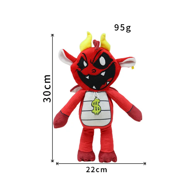 Nightmare Critters Baba Chops Plush Anime Simon Smoke Poe Touille Plushie Maggie Mako Soft Stuffed Home Decor Doll Toy Gift