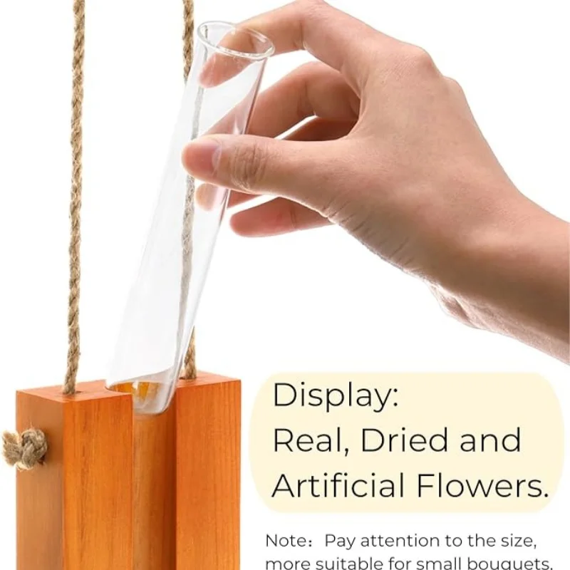 Wooden Hanging Planter 5