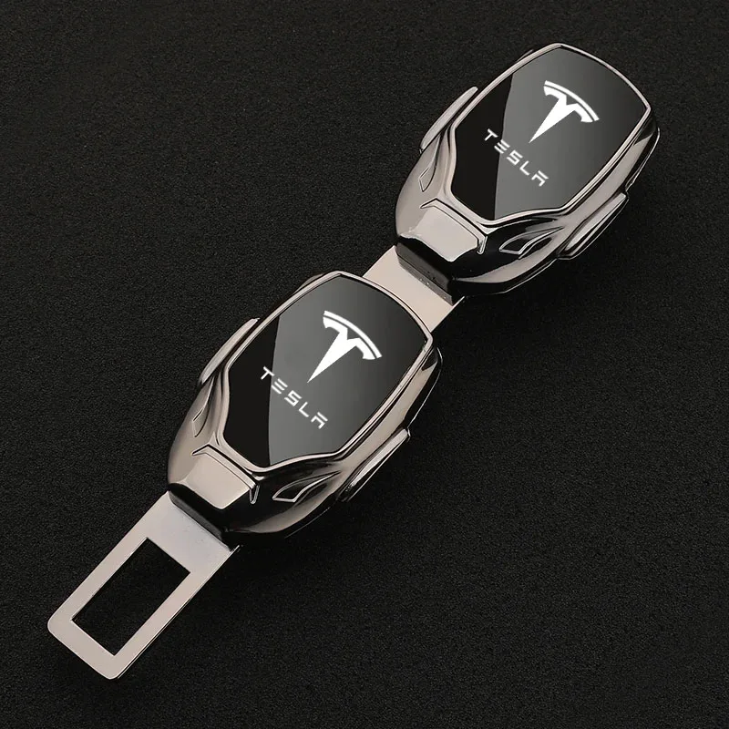 Car Seat Belt Locker Carabiner Extender Insurance Belt Insert Buckle for Tesla Model Y Model 3 X S Seat Belt Extender