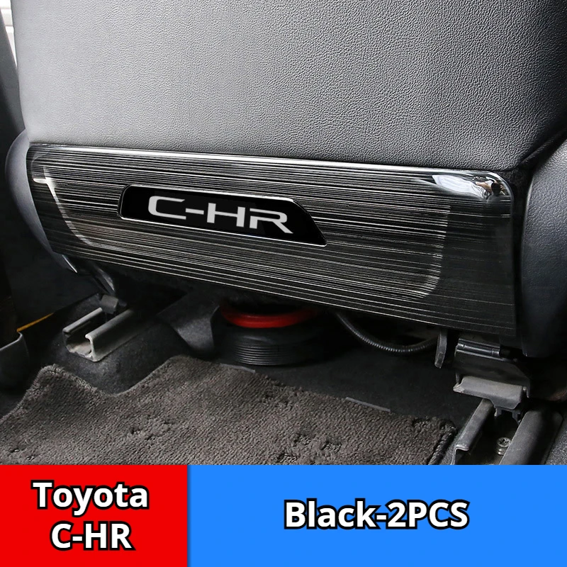 Car Seat Kick Pad Cover For Toyota C-HR Interior Rear Seat Anti-Kick Pad Cover Car Accessories Interior