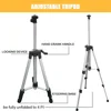 Laser Level Pole with Tripod,12 Ft./3.6m Adjustable Telescoping Pole with Head,Laser Level Tripod 3