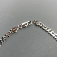 Sinya 925 argent Sterling chaîne cubaine Bracelet offre spéciale plus grande Promotion pur réel argent bijoux fins homme femmes Bracelets 2