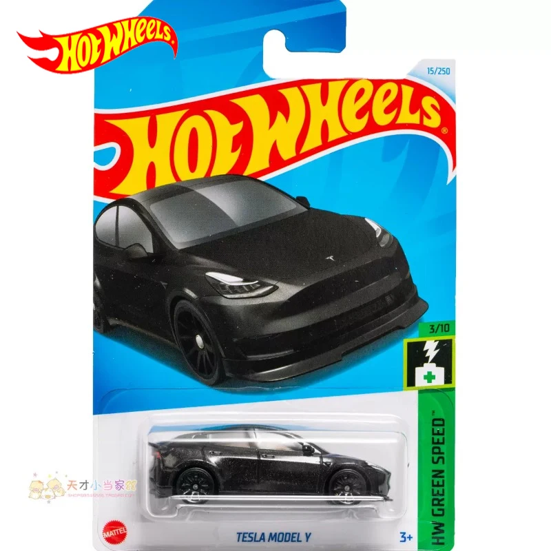 

2024F оригинальная модель автомобиля Hot Wheels Tesla, игрушки для мальчиков 1/64, литая Металлическая машинка, зеленая скорость, коллекционер игрушек, подарок на день рождения