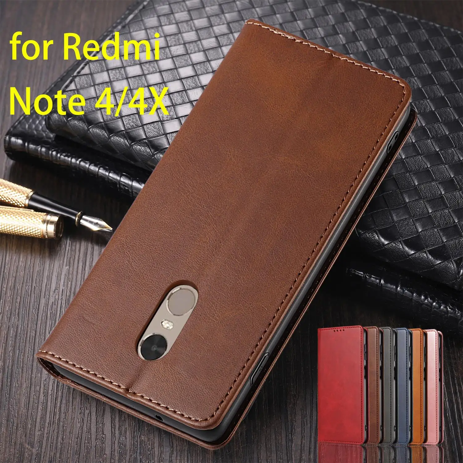 

Кожаный чехол для Xiaomi Redmi Note 4 4X, флип-чехол, держатель для карт, кобура, Магнитный чехол, кошелек, чехол, чехлы, Coque