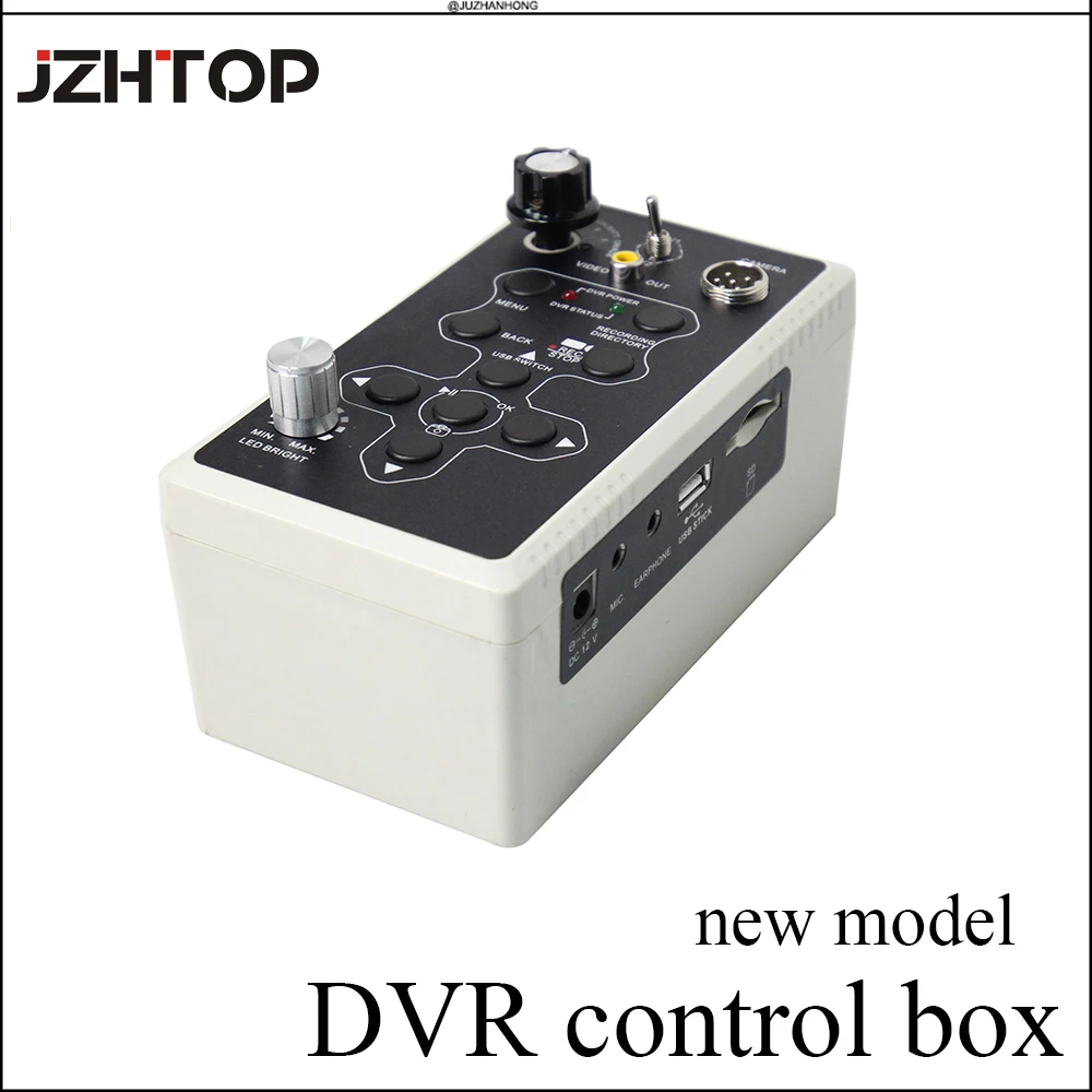 New DVR Control Box Recording Function For Drain Sewer Inspection Camera Spare Parts Accessories DVR Controller Zoom