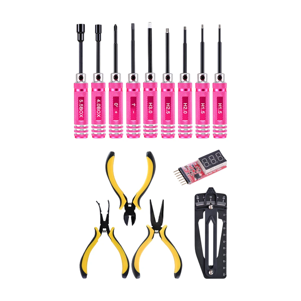 

RC Screwdriver Kit 100 Brand New And Made Of Premium Aluminium Alloy 100 Brand New