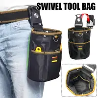 Rotating Quick-Hang Tool Belt Pouch For Woodworking Electrician Mechanic Quick-hanging Nail Tool Bag Man Gift Tool Organizer 1