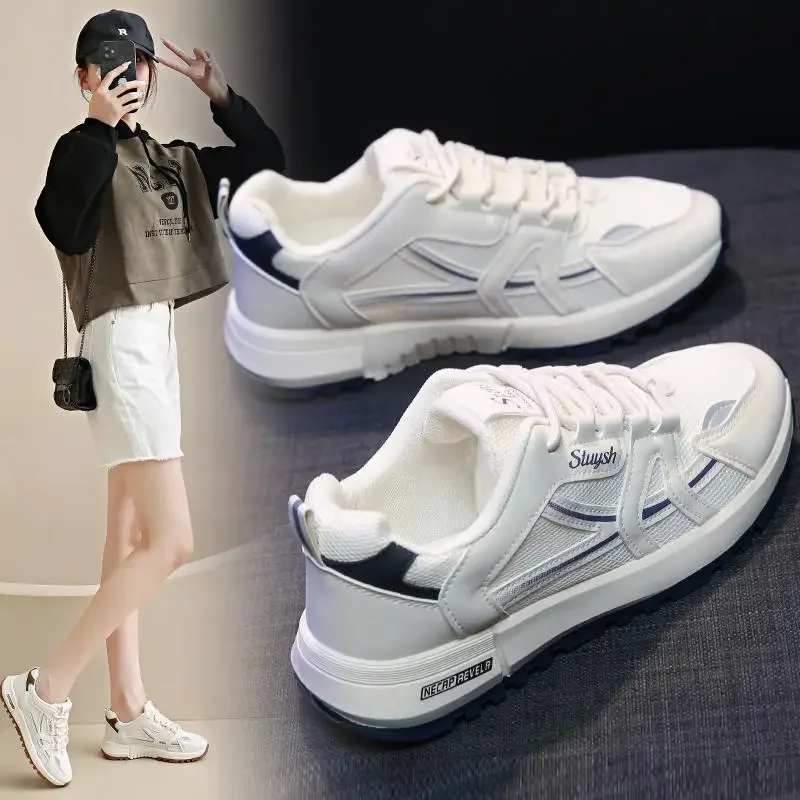 

Женская спортивная обувь, белая повседневная спортивная обувь для осени и зимы, 2023