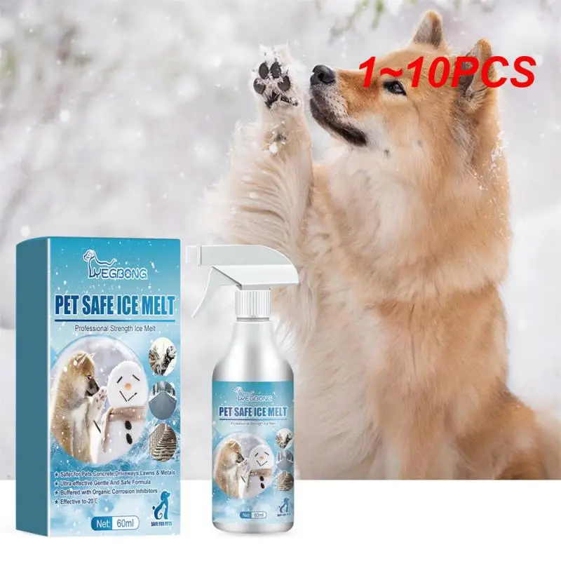 

1~10PCS Pet Safe Snow Melter Dog Body Snow Removal Car Windshields Roof Ice Melting Cat Run Freely Driveway Deicer Pet Safe
