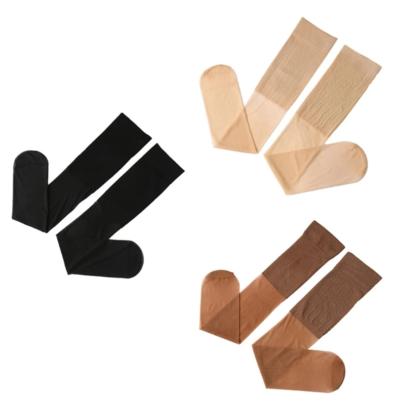 2024 New 1 Pair Thigh High Socks,Women Girl Knee High Socks Wormwood Long Boot Socks