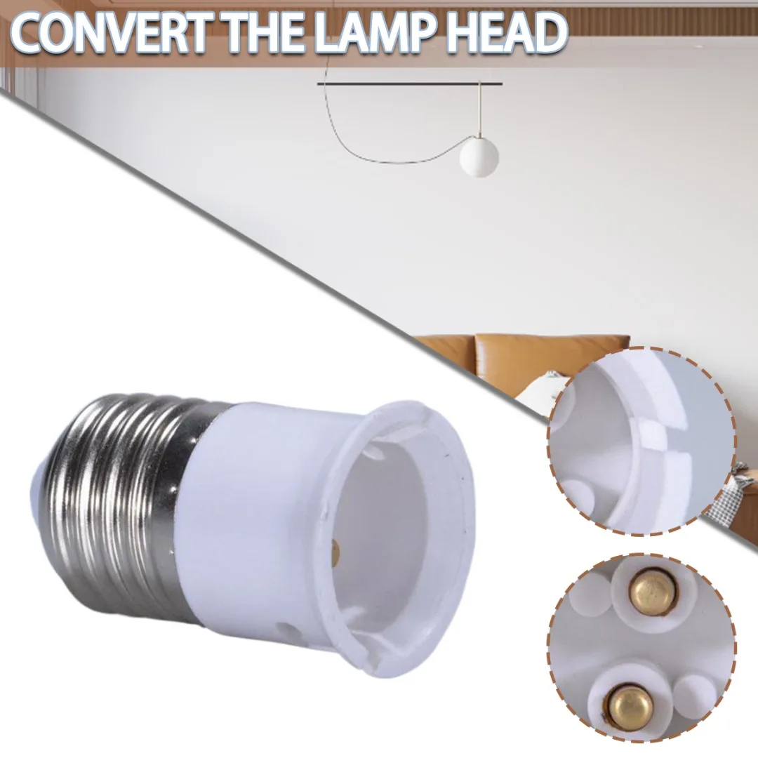 

Bayonet B22 To Edison Screw E27 Lamp Holder Light Socket Extender Converter Bulb Base Adapter Lamp Holder Lighting Parts