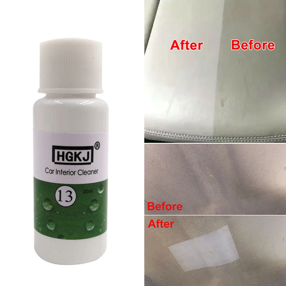 

1*HGKJ-13 20ML Car Seat Interior Cleaner High Concentrated Plastic Foam Agent
