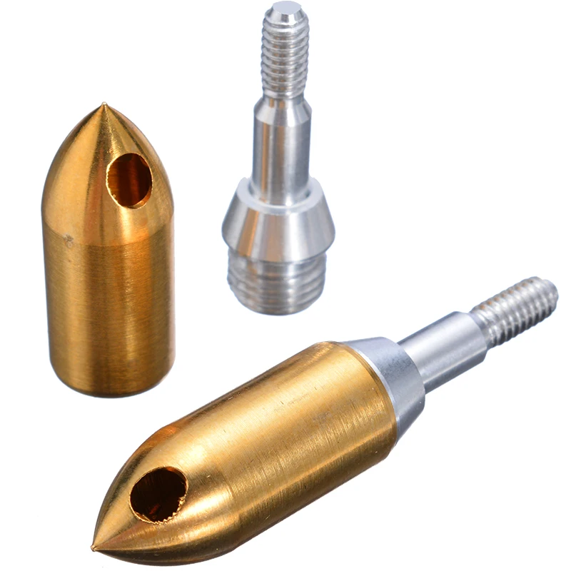 6PcsWhistleArrowheadHighQualityCopperIronHuntingArcheryArrow