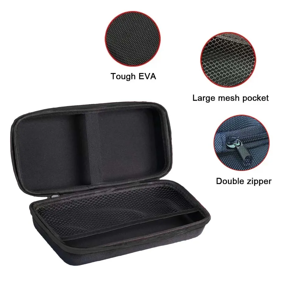 GKFLY Portable EVA Case Hard Travel box 18000mAh Car Jump Starter Power Bank 2000A Car Battery Charger storage bag