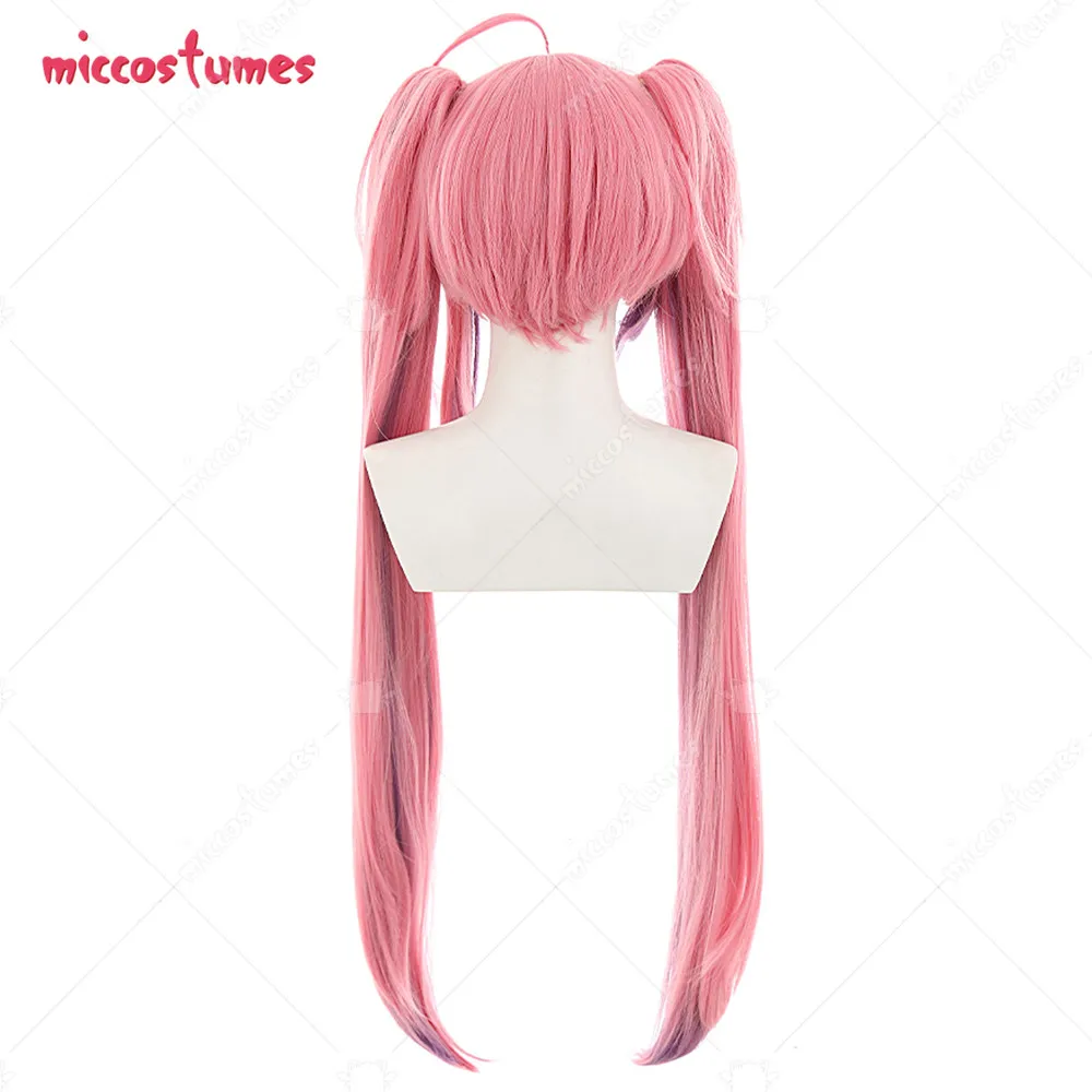 Damen Cosplay Perücke Langes Rosa Gemischtes Farbenhaar 16 Damen Cosplay Perücke Langes Rosa Gemischtes Farbenhaar 7