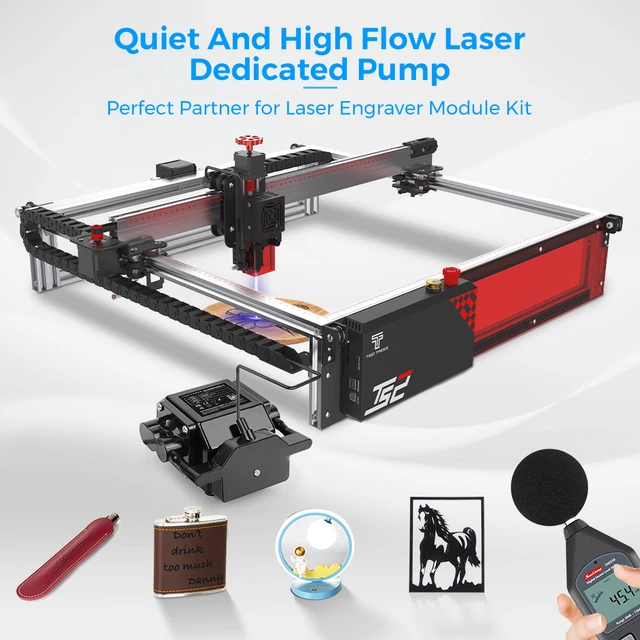 Portable Laser Air Assist Pump Kit for Laser Engraver & Cutter