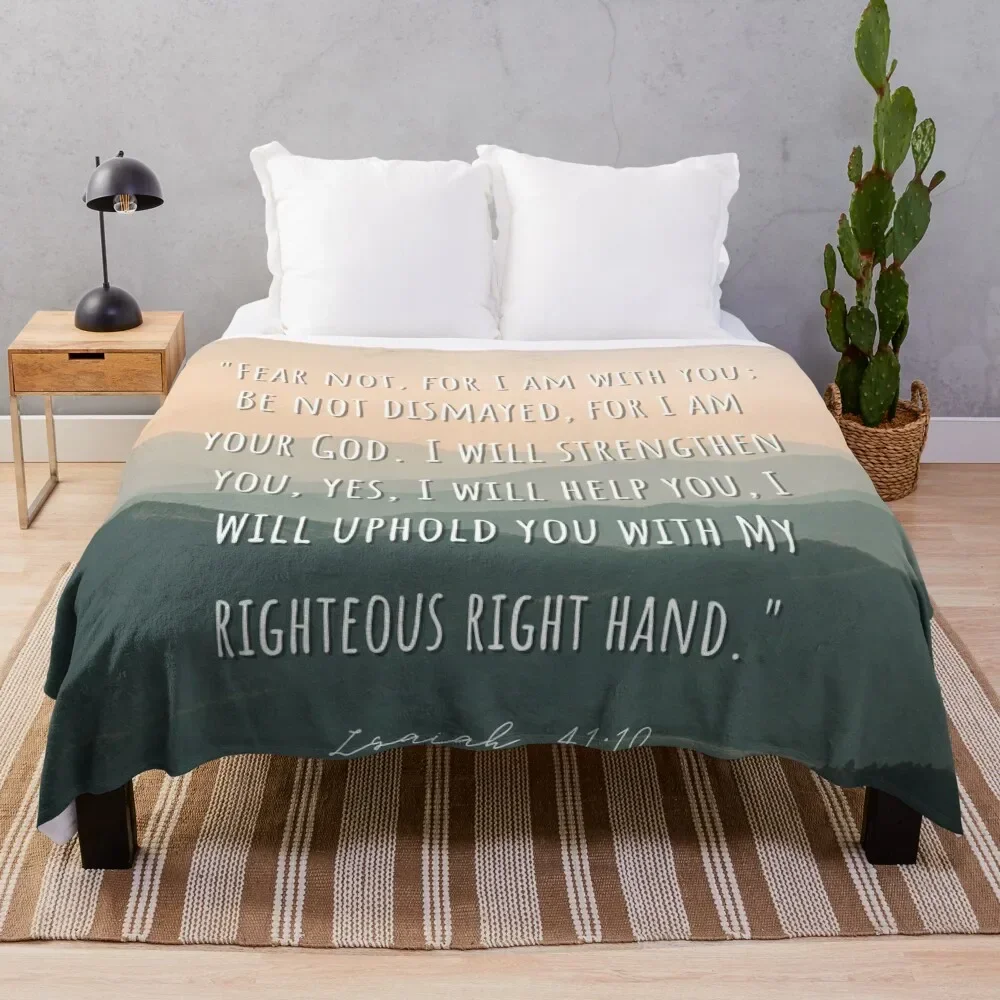 

Christian Bible Verse Throw Blanket for winter manga Blankets