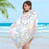 Cute Unicorn Towel Microfiber Beach Towel Absorbent Quick dry Soft Yoga Swimming Resort Mountain Climbing Towel 6