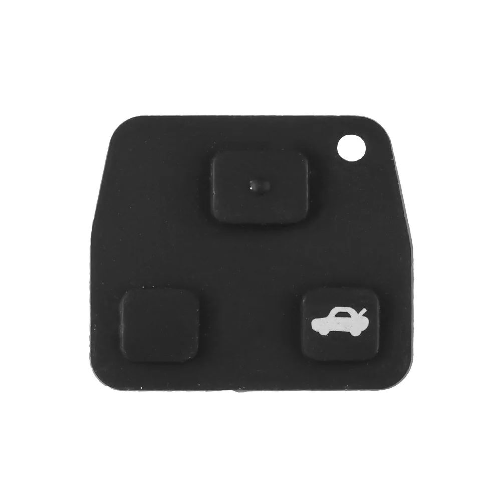 Button Pad For TOYOTA Avensis Corolla For Lexus Rav4 Car Key Cover 2/3 Buttons