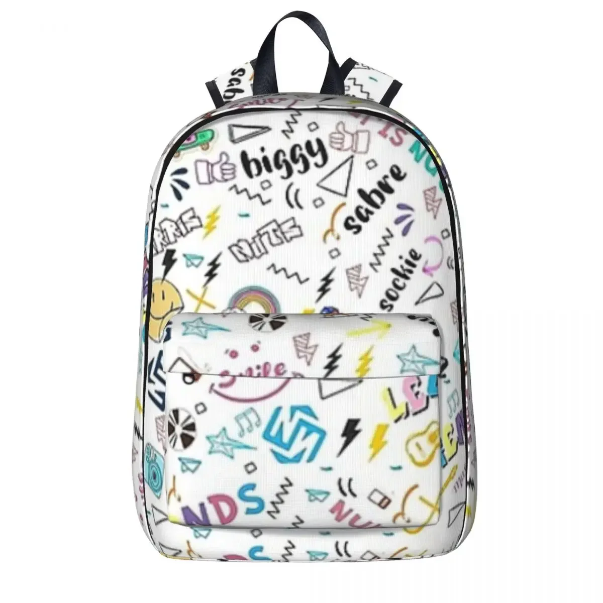 

Norris Nuts Seamless Pattern Norris Pattern Backpack Fashion Student School Bag Laptop Rucksack Travel Large Capacity Bookbag
