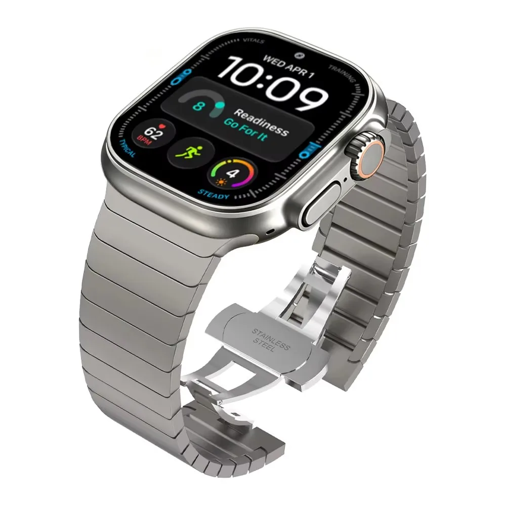 Luxury Metal Watch Strap Bracelet – Premium Link Design
