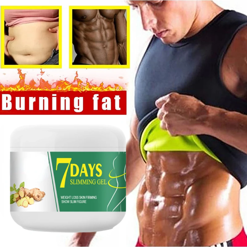 50g Fat Loss Slimming Cream Firming Fever Cream Fat Natural Safe Shape Legs Lost Weight Beauty Health Slime Products