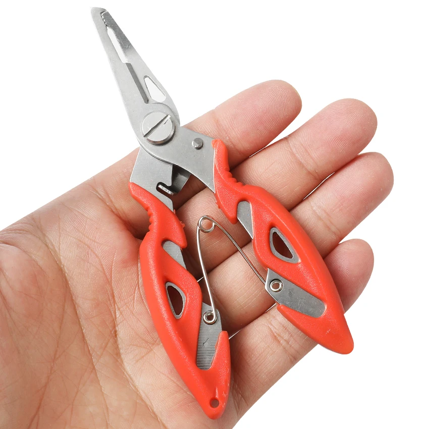 Cutter Folding Keychain Scissors Camping Hand Tools Fishing Hook Scissors  Pliers