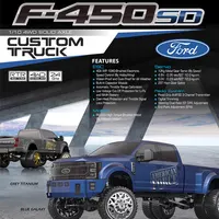 CEN Racing Simulation Ford F450 SD V2 Long-axle Rear Two-wheel 1/10 Remote Control Electric Pickup Off-road Vehicle 2