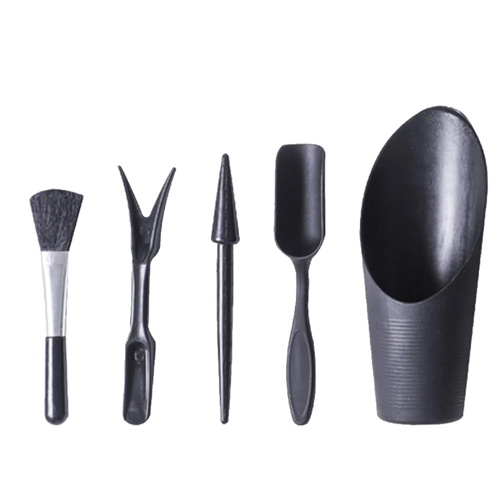 4pcs/set, Plastic Durable Bucket Shovel Potted Cultivation Cylinder MeatPlant Soil Shovel Garden Tools Mini Garden Planting Tool