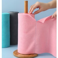 1 Roll Cleaning Towels cleaning Wipe Cloth Towel Rolls Microfiber Reusable Household Kitchen Cleaning 1 Roll of 20 Sheets 6
