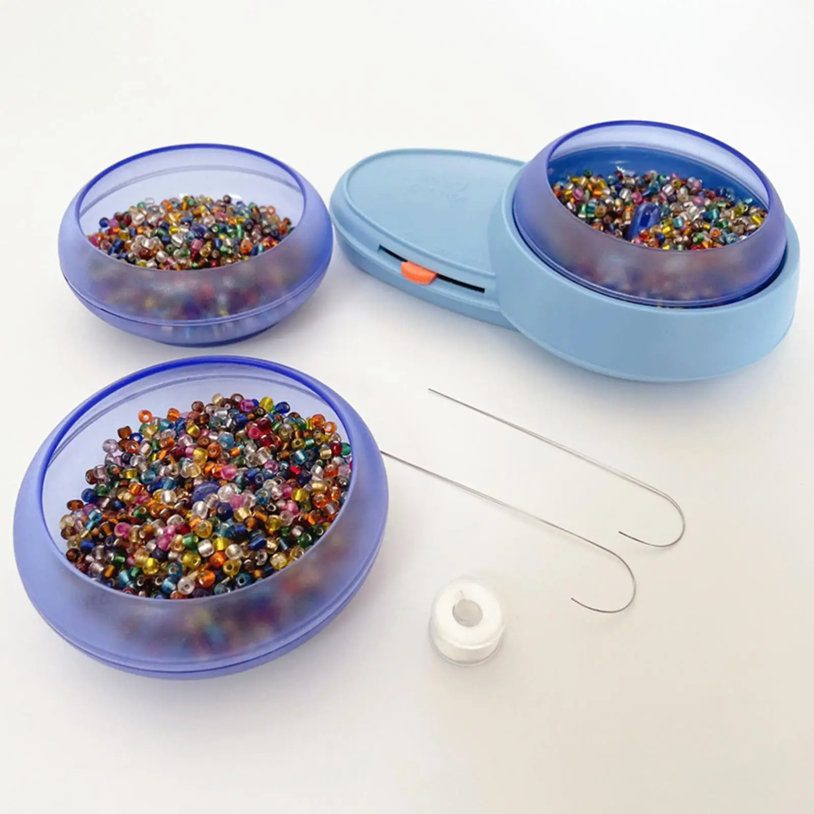 ELECTRIC BEAD SPINNER for Jewelry Making, Bead Spinner Bowl with Needle Thr  L3Z8 $34.99 - PicClick AU