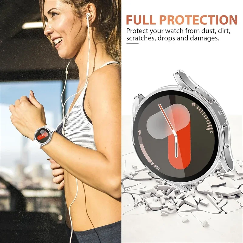 Premium Soft TPU Screen Protector with Full Silicone Case Cover Accessories