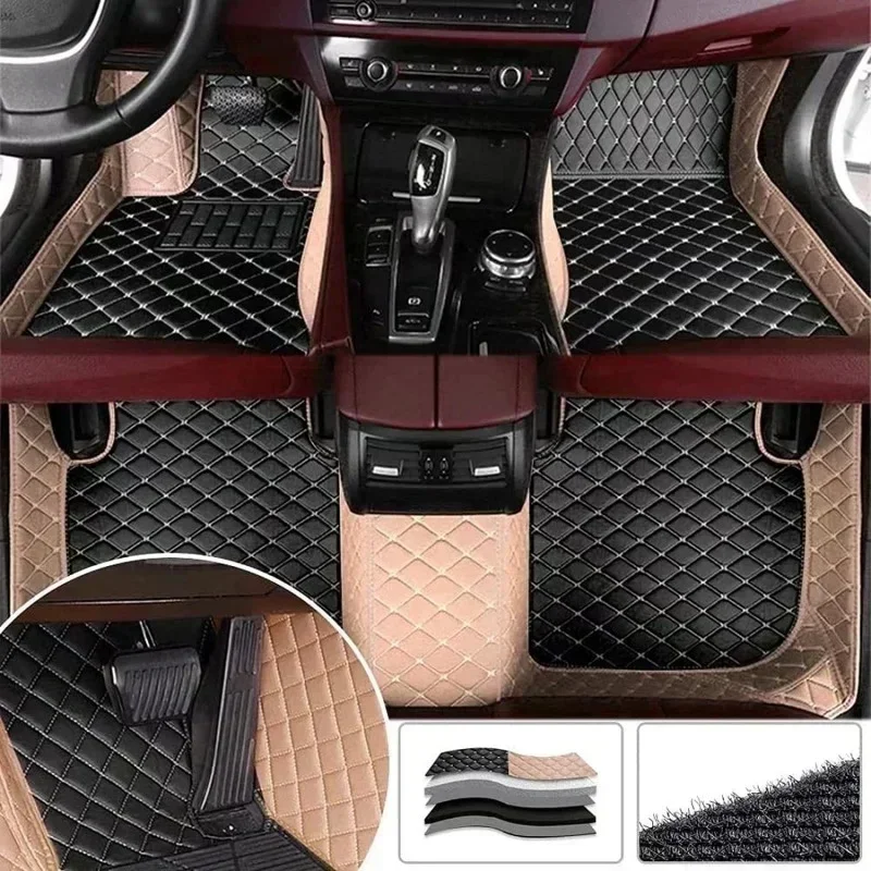 Black beige 5 seats