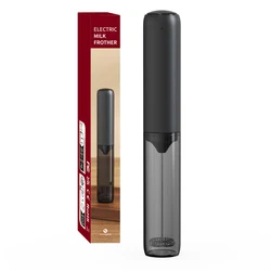 Rechargeable Handheld Milk Frother with Stainless Steel Whisk (Rechargeable)