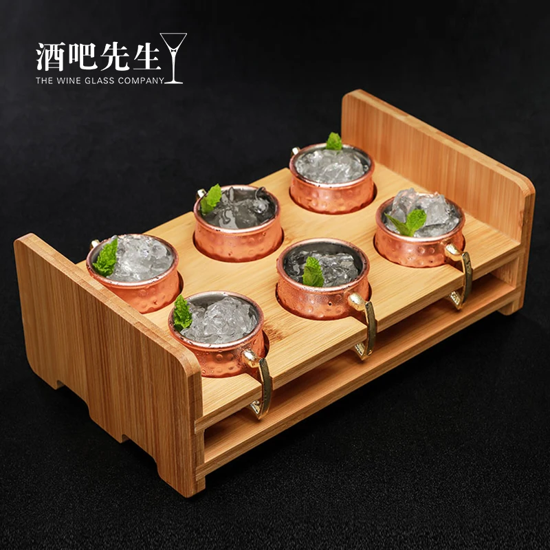 

Stainless steel Mini Moscow Mule shot 60ml glass Creative cocktail glass
